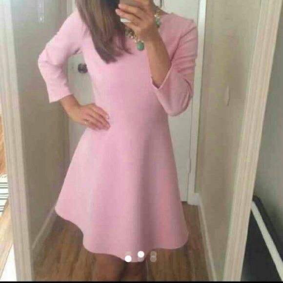 Mint condition Pink Zara dress with ribbons kept LL - Picture 2 of 2